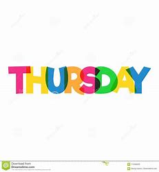 Thursday Dinner Menu